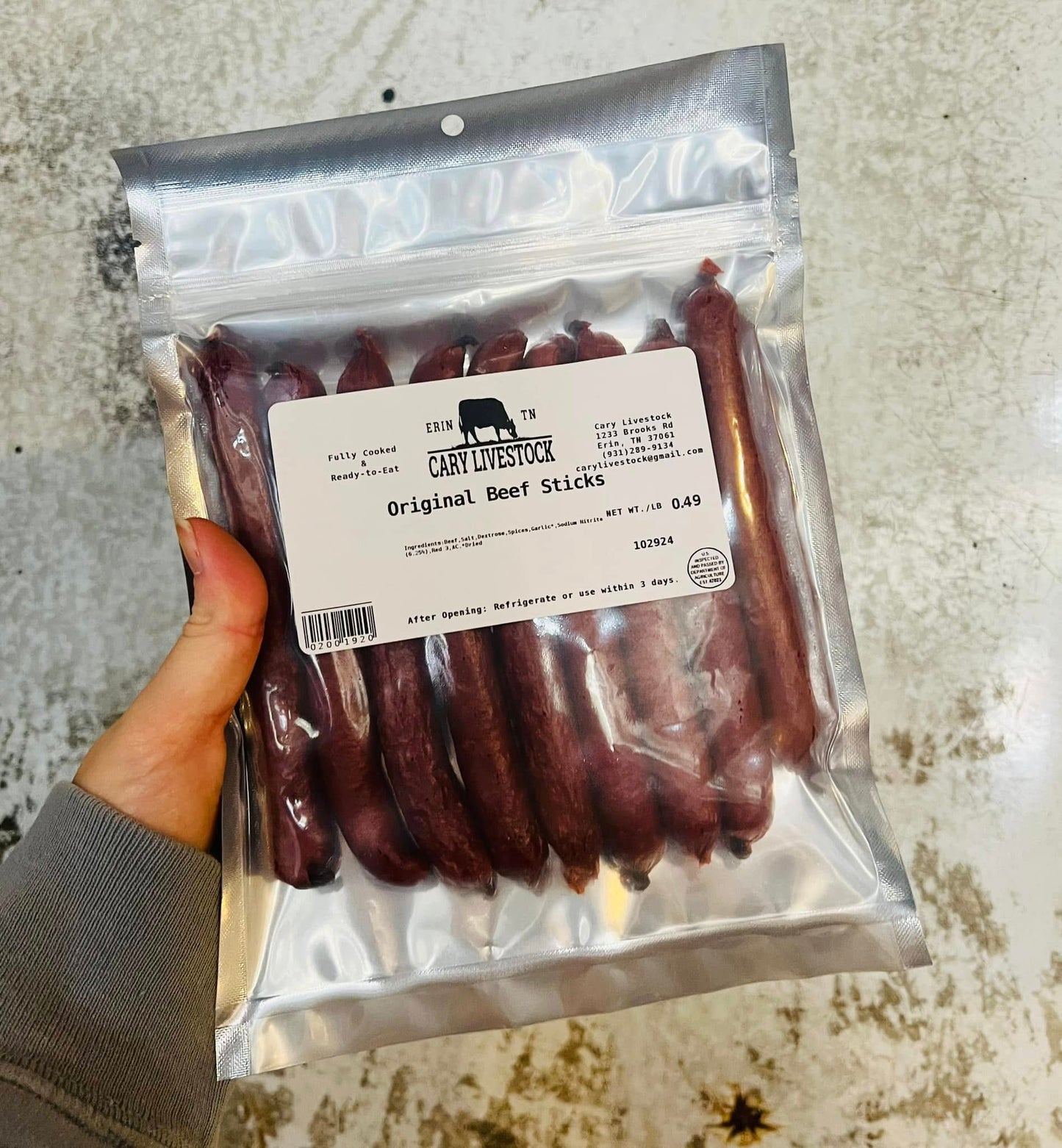 Beef Snack Sticks